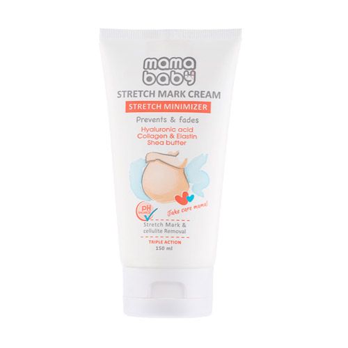 کرم پیشگیری کننده ترک پوست مادران ماما بیبی|Mamababy Stretch Mark Cream